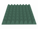 3 Inch Acoustic Foam Pyramid Style Panels - 13 Color Options