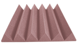 4 Inch Acoustic Foam Wedge Style Panels - 13 Color Options