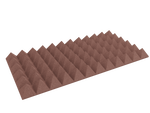 4 Inch Acoustic Foam Pyramid Style Panels - 13 Color Options
