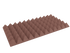 4 Inch Acoustic Foam Pyramid Style Panels - 13 Color Options