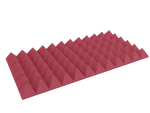 4 Inch Acoustic Foam Pyramid Style Panels - 13 Color Options