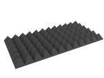4 Inch Acoustic Foam Pyramid Style Panels - 13 Color Options