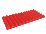 4 Inch Acoustic Foam Pyramid Style Panels - 13 Color Options
