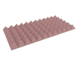 4 Inch Acoustic Foam Pyramid Style Panels - 13 Color Options