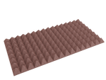 3 Inch Acoustic Foam Pyramid Style Panels - 13 Color Options