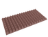 3 Inch Acoustic Foam Pyramid Style Panels - 13 Color Options
