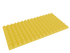 3 Inch Acoustic Foam Pyramid Style Panels - 13 Color Options