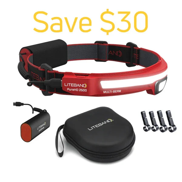 PRO 2500 Lumen PureHD™ Bundle Led Headlamp