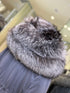Genuine Silver Fox Fully Lined Hood Rabbit Insulated Parka