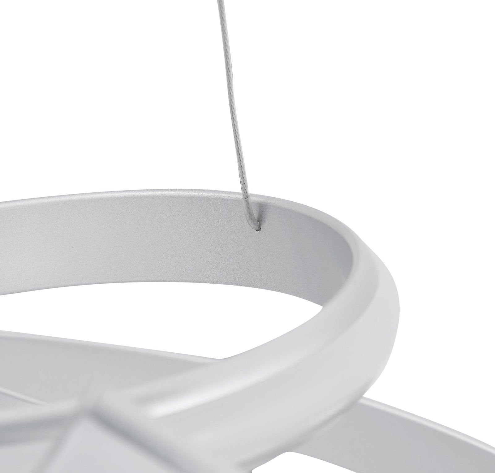 Oslo LED Adjustable Chandelier // Silver