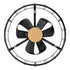 27" Modern DC Motor Downrod Mount Reversible Crystal Ceiling Fan with Lighting and Remote Control
