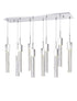 Rectangular Crystal Chandelier // XL 10 Light