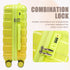 14'/20' 2-Piece PC Spinner Wheel Luggage Set with Gradient Color and Lock