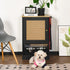 Feeding Station with 1 Storage Cabinet Black