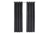 2 Pieces Set Room Darkening Curtain Panels with Grommet - Contemporary Style