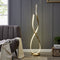 Vienna LED 55" Tall Floor Lamp // Sandy Gold