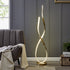 Vienna LED 55" Tall Floor Lamp // Sandy Gold
