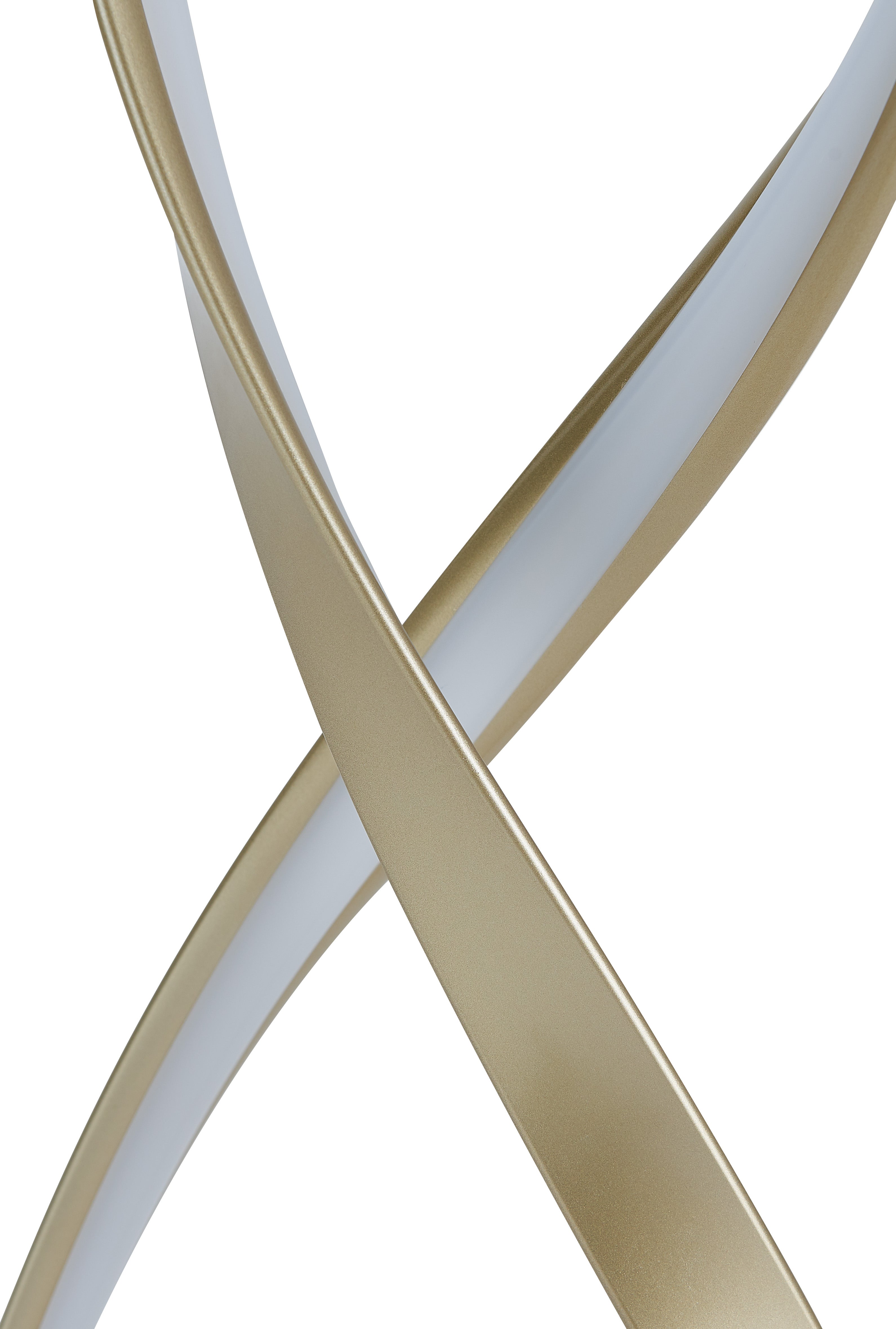 Vienna LED 55" Tall Floor Lamp // Sandy Gold