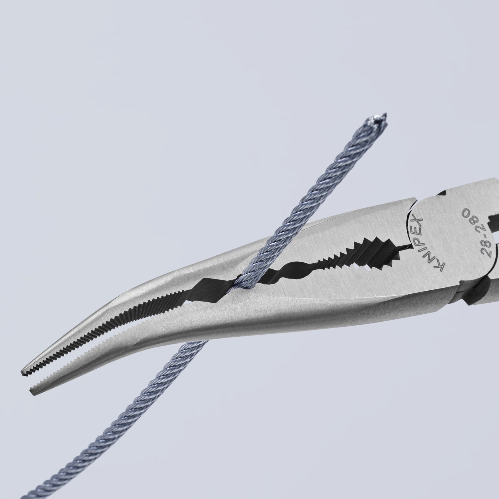 Knipex Extra Long Reach Needle Nose 45° Angled Pliers 11