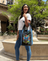 Kathmandu Collection Lotus Handmade Hobo Bag