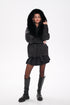 Pre-Order. Re-Stock Ships November 1. Amanda Genuine Fur Trim Down Fill Coat