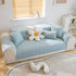 Quilted Geometric Cotton Sofa Cover, Non-Slip & Thick Padded Furniture Covers