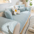 Quilted Geometric Cotton Sofa Cover, Non-Slip & Thick Padded Furniture Covers