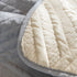 Quilted Geometric Cotton Sofa Cover, Non-Slip & Thick Padded Furniture Covers