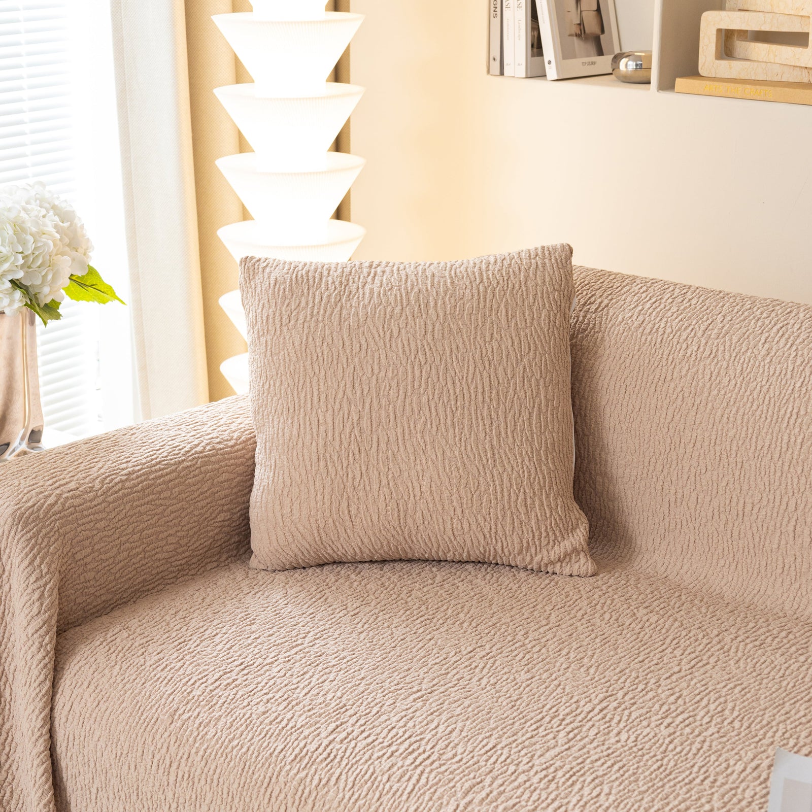 Sofa Throw Covers L-Shape Sectional Couch Cover for Dogs Cats Furniture Protector