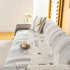 Geometric Chenille Sofa Throw Cover, Breathable Couch Protector with Tassel Fringe