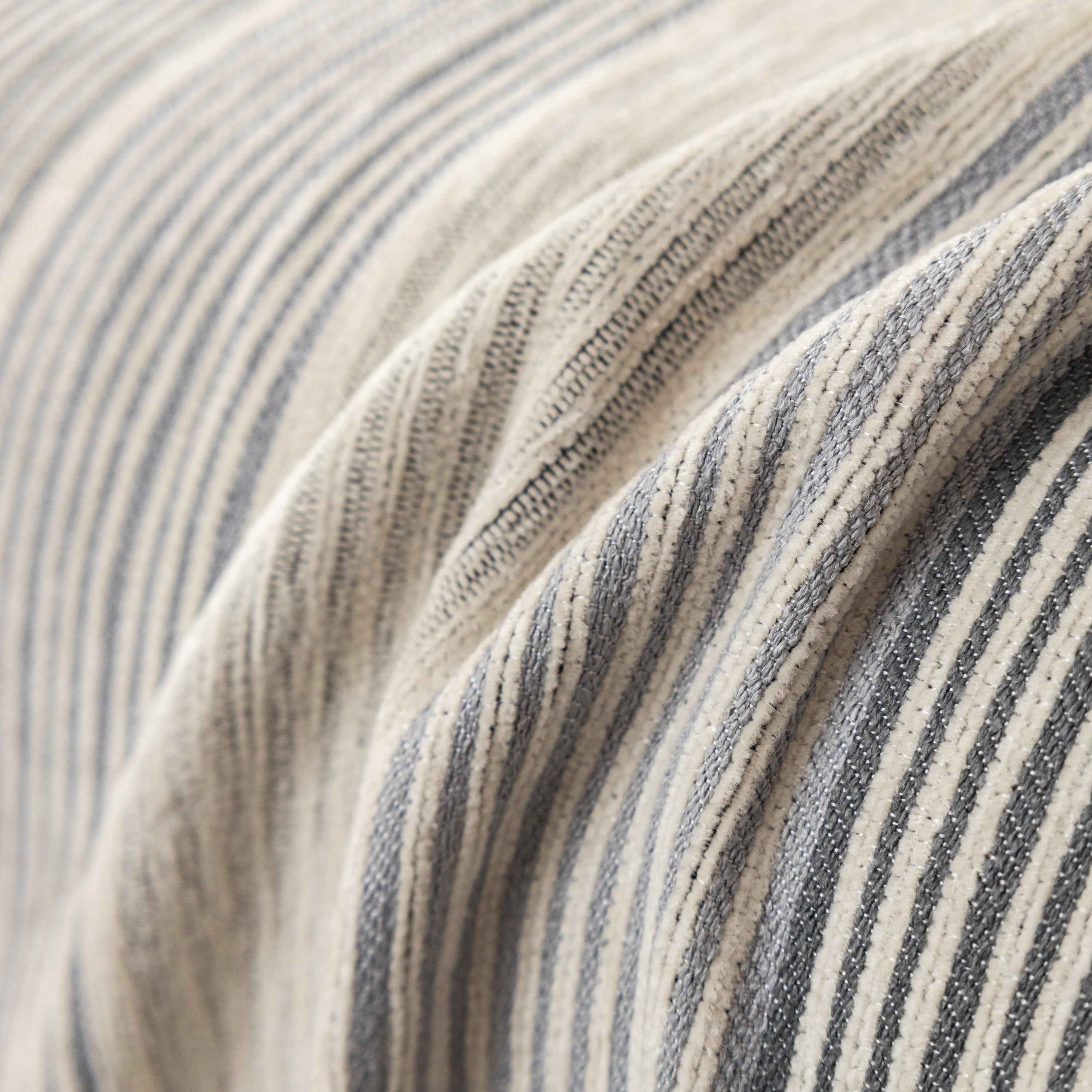 Geometric Chenille Sofa Throw Cover, Breathable Couch Protector with Tassel Fringe