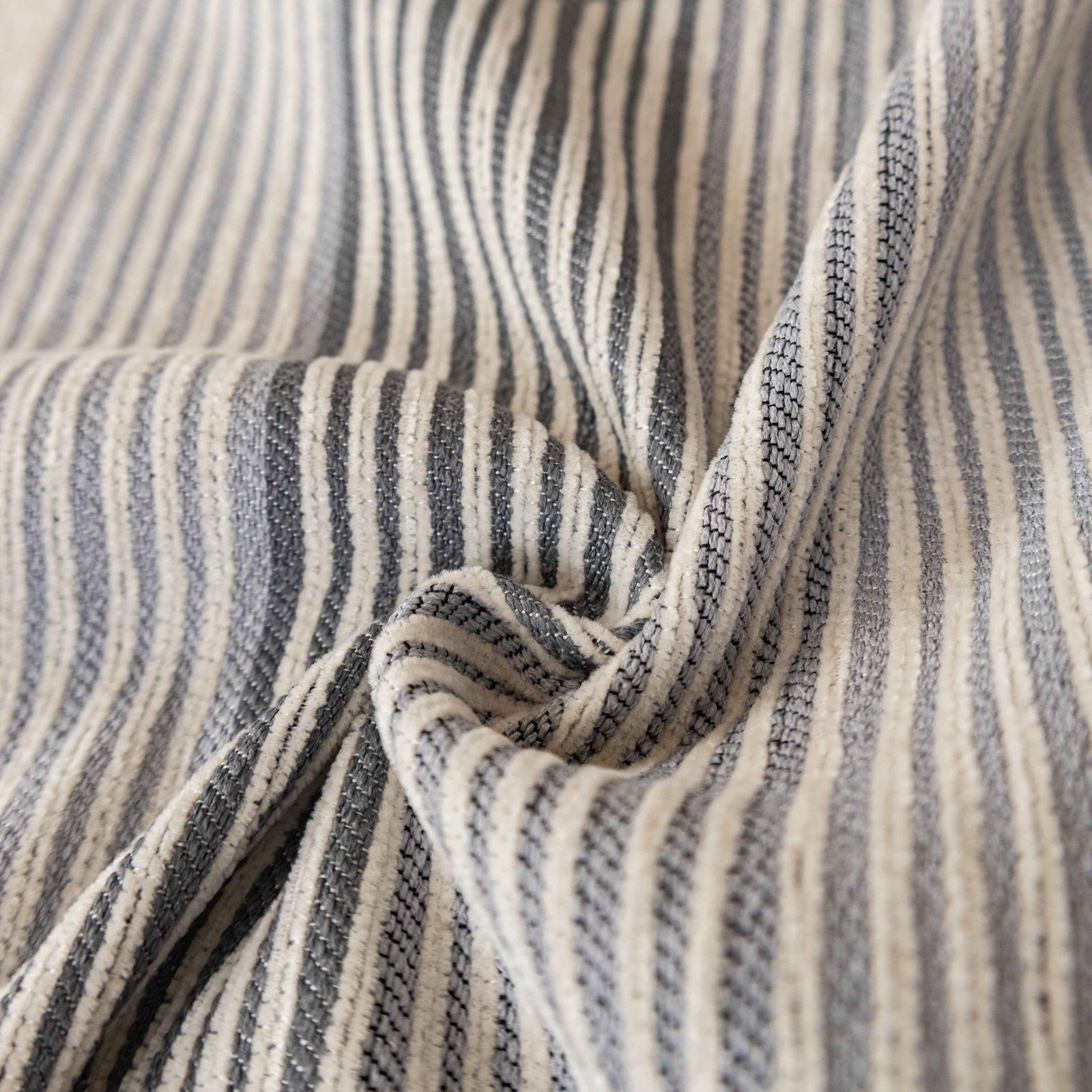 Geometric Chenille Sofa Throw Cover, Breathable Couch Protector with Tassel Fringe