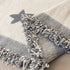 Geometric Chenille Sofa Throw Cover, Breathable Couch Protector with Tassel Fringe