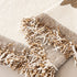 Geometric Chenille Sofa Throw Cover, Breathable Couch Protector with Tassel Fringe