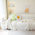 Chenille Large Throw Couch Cover Blanket with Water-Resistant for Futon, Loveseat, and L-Shaped Sofa