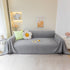Chenille Large Throw Couch Cover Blanket with Water-Resistant for Futon, Loveseat, and L-Shaped Sofa