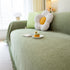 Chenille Large Throw Couch Cover Blanket with Water-Resistant for Futon, Loveseat, and L-Shaped Sofa