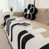 Cozy Chenille Dynamic Notes Sectional Couch Cover Blanket, Perfect Couch Throw Covers for Pets