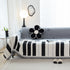 Cozy Chenille Dynamic Notes Sectional Couch Cover Blanket, Perfect Couch Throw Covers for Pets