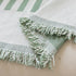Boho Stripe Sectional Couch Cover Soft Chenille Sofa Slipcovers Blanket on The Sofa for Living Room