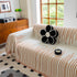 Boho Striped Jacquard Throw Sofa Slipcover Chenille Sofa Throws for Couches for Pets Kids Home Decor