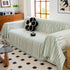 Boho Striped Jacquard Throw Sofa Slipcover Chenille Sofa Throws for Couches for Pets Kids Home Decor