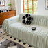 Boho Striped Jacquard Throw Sofa Slipcover Chenille Sofa Throws for Couches for Pets Kids Home Decor
