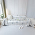 Cozy Cooling Tulip Sofa Throw Covers, Decorative & Breathable Couch Cover, Elegant Couch Protector