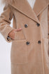Genuine Lama Fur Virgin Wool Coat