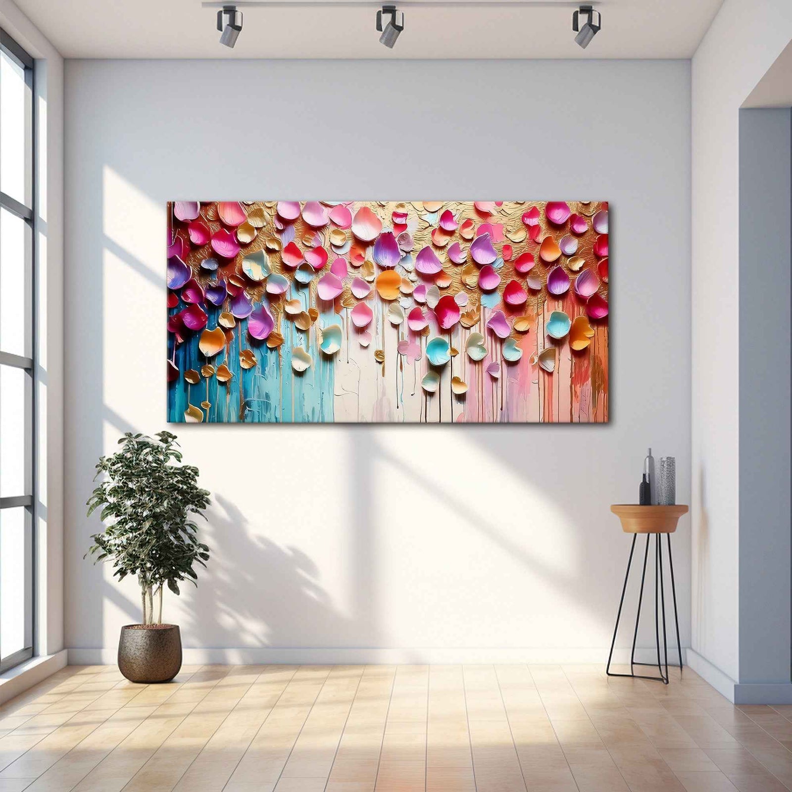 Vibrant Petals Wall Art