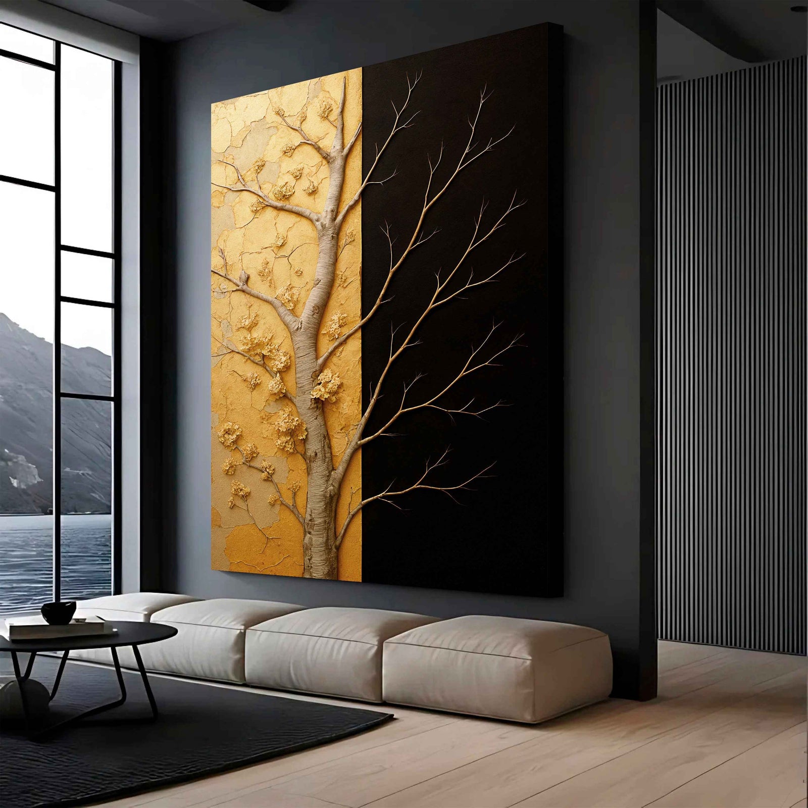 Golden Eclipse Wall Art