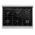 ZLINE 36 " Gas Range with Convection Oven Stainless Steel, Champagne Bronze , SGRSZ-36-CB