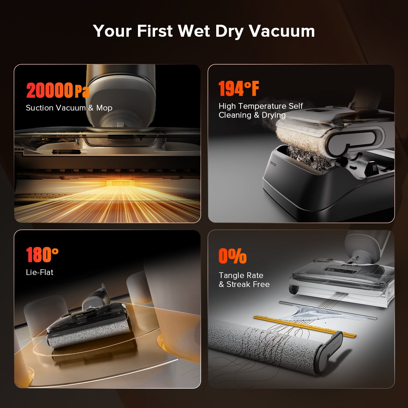 Roborock F25 RT Wet and Dry Vacuum Cleaner