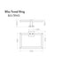 ZLINE Bliss Towel Ring BLS-TRNG-BN